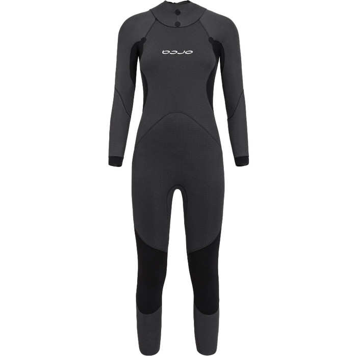 2024 Orca Frauen Zeal Hi-Vis Rckenreiverschluss Open Water Swim Neoprenanzug NN2Z - Black